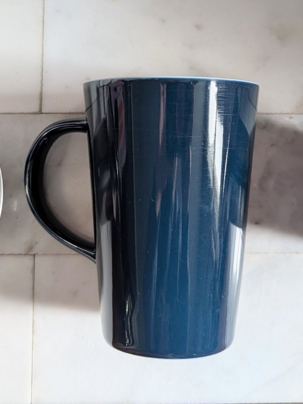Teavana Porcelain Mug with extra strainer and lid